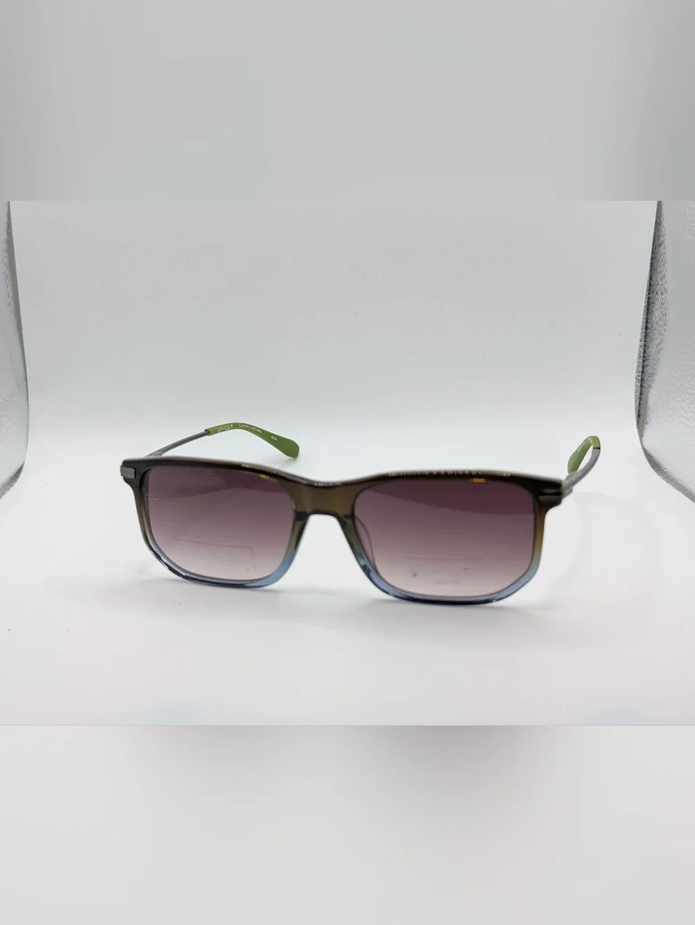 NWT Spyder Carbon Fiber Temple Sunglasses Gradient Lens + Zippered Hard Case